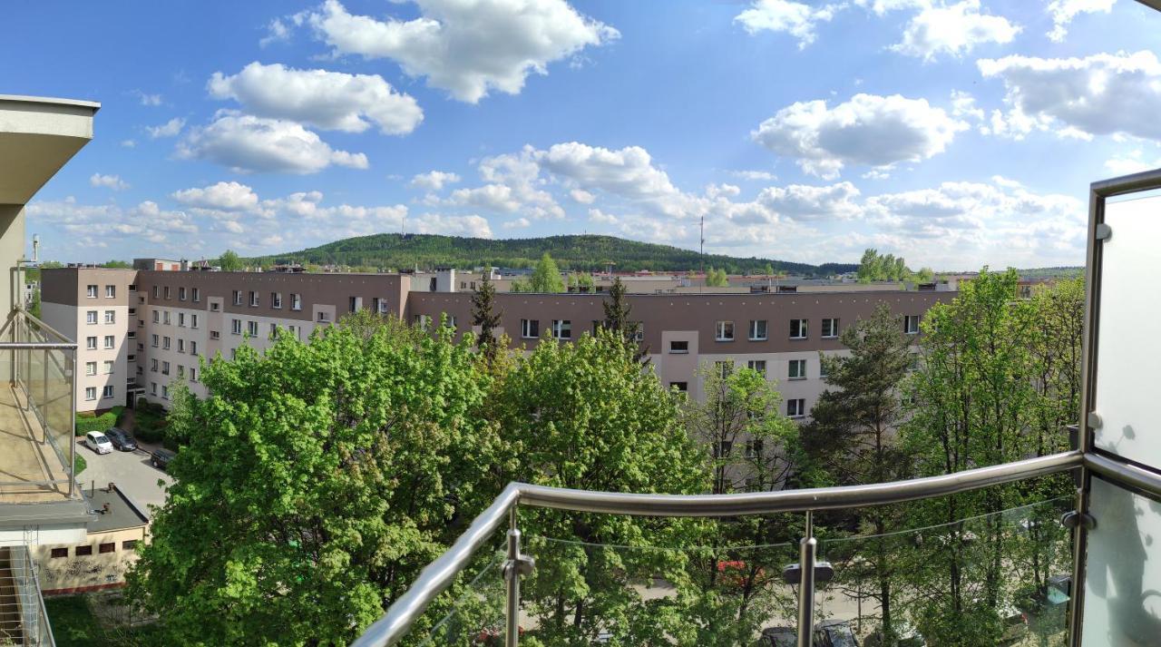 Blue Sky - Apartament Z Pieknym Widokiem Na Gore Telegraf Kielce Bagian luar foto